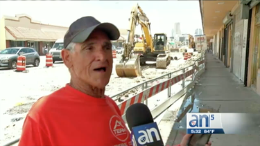 Las lluvias de Alberto amplían las demoras en la construcción de la Flagler