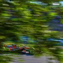 El británico Lando Norris, de Mercedes, maniobra au auto en la segunda práctica antes del Gran Premio de Barcelona-Catalunya el viernes 12 de junio del 2026. (AP Foto/Fatima Shbair)