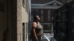 Maritza Guridy posa para un retrato el lunes 5 de agosto de 2024, en Filadelfia. (AP Foto/Joe Lamberti)