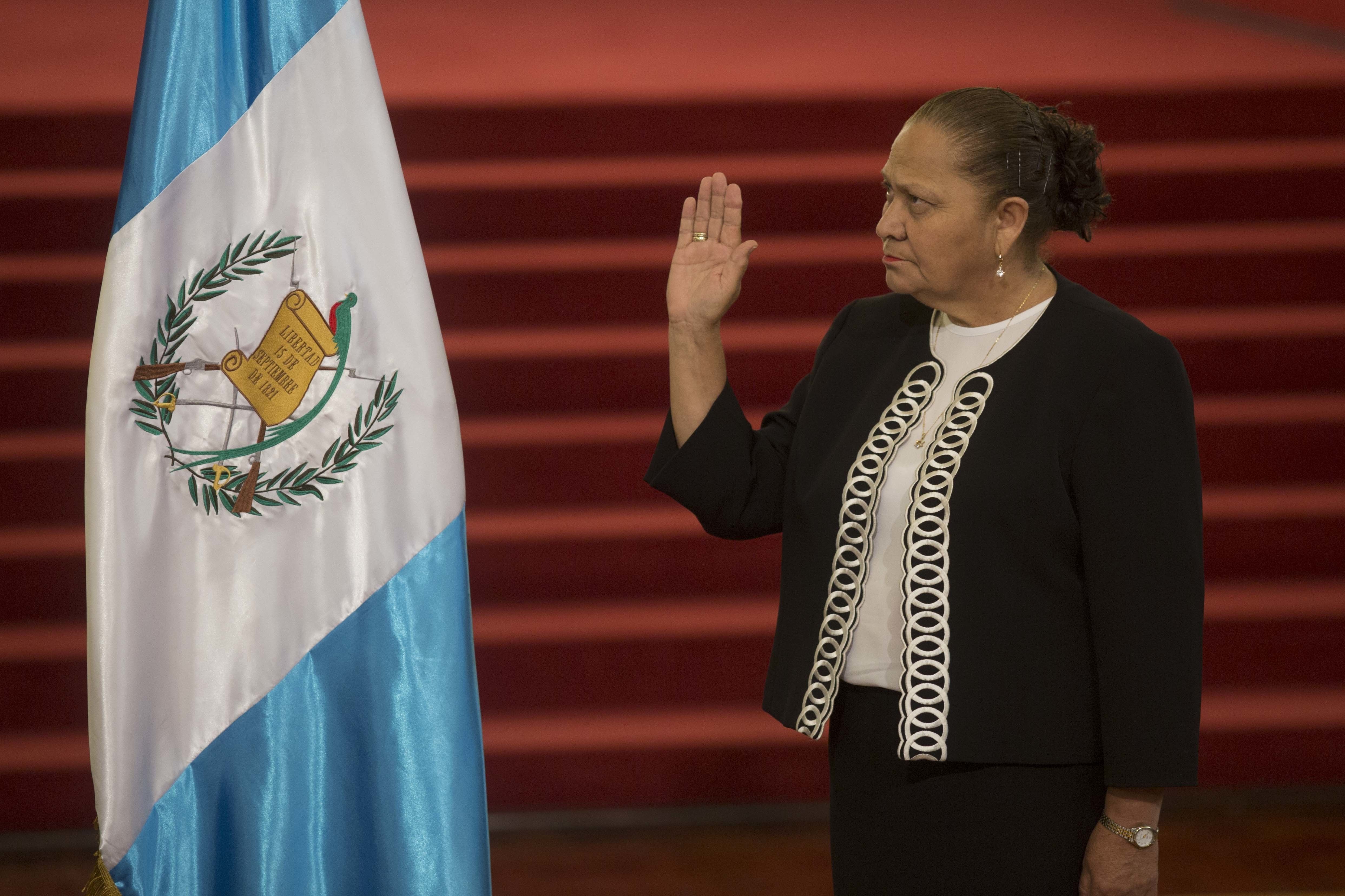 Nueva Fiscal General De Guatemala Toma Posesión