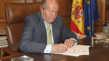 Juan Carlos I de Borbón, padre del actual rey español Felipe VI.