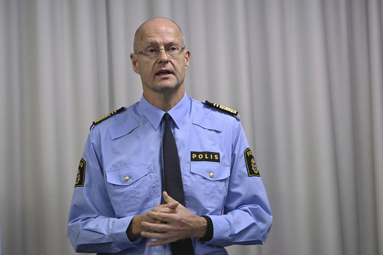 EUR-GEN SUECIA-JEFE POLICÍA