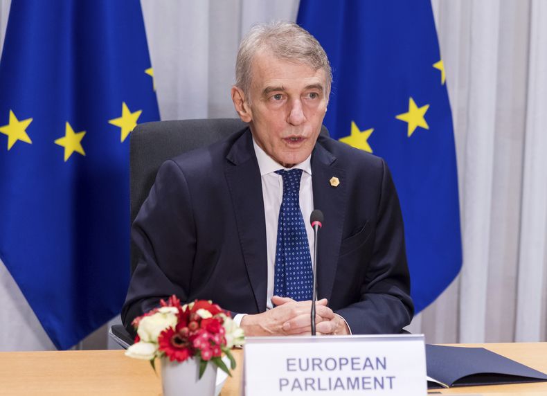 EUR-GEN UE-PARLAMENTO- PRESIDENTE DECESO