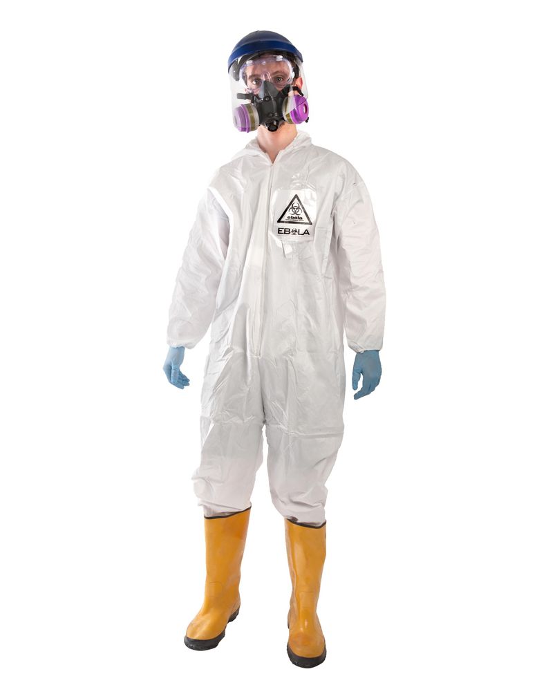 Disfraz de Breaking Bad, traje de materiales peligrosos