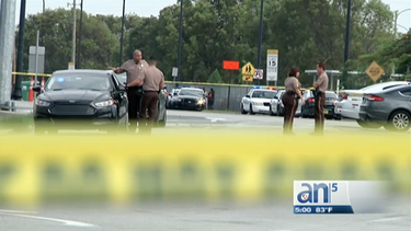 policia de miami dade investiga un tiroteo que dejo a dos personas heridas