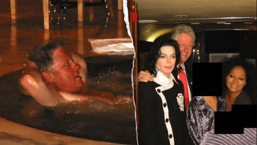 bill clinton en un jacuzzi y michael jackson: salen a la luz nuevas imagenes en los archivos del caso epstein