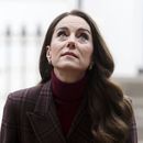 La princesa Kate de Gran Bretaña llega para una visita al Hospital Royal Marsden, donde recibió su tratamiento contra el cáncer, en Londres, el martes 14 de enero de 2025 en Londres, Inglaterra. (Chris Jackson/Pool Photo vía AP)