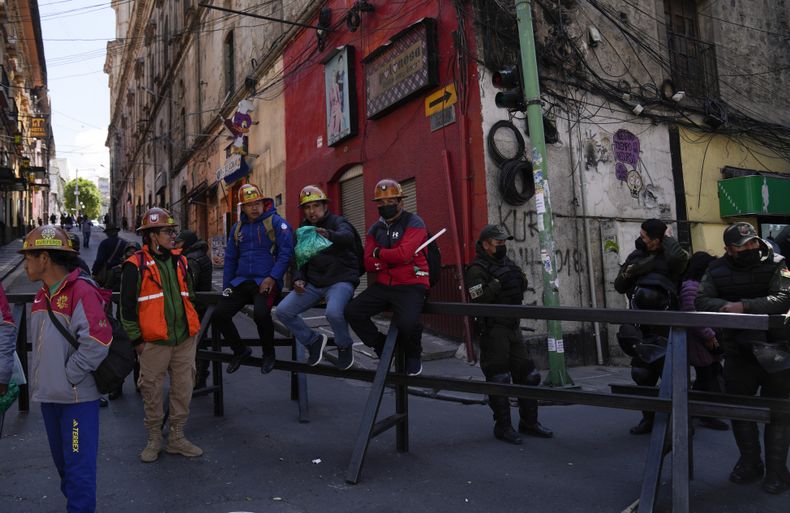 AMS-GEN BOLIVIA-PROTESTAS