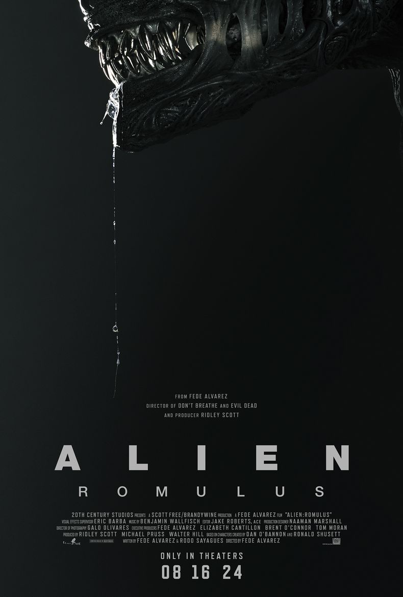 Esta imagen proporcionada por 20th Century Studios muestra arte promocional de Alien: Romulus. (20th Century Studios via AP)