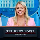La secretaria de prensa de la Casa Blanca Karoline Leavitt en la sala de prensa de la sede presidencial en Washington, el 16 de julio del 2026. (AP foto/Julia Demaree Nikhinson)