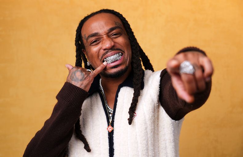 Quavo posa para un retrato el miércoles 30 de septiembre de 2026 en Los Ángeles. (Foto AP/Chris Pizzello)