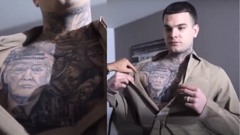 Cubano con I-220A que se tatuó el rostro de Trump ahora teme ser deportado: Esto no es lo que yo esperaba