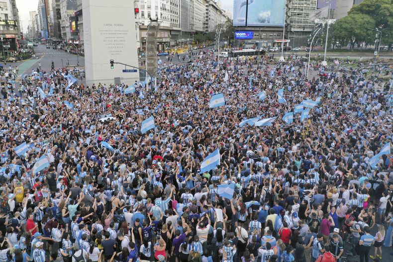 DEP-FUT MUNDIAL ARGENTINA-CELEBRACIÓN