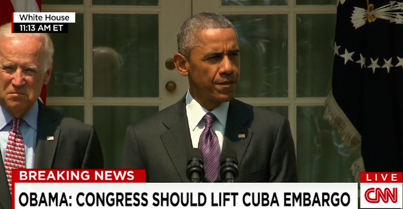 Obama anuncio cuba