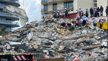 ascienden a once los muertos confirmados por el derrumbe del edificio de miami y revelan la identidad de otros 3