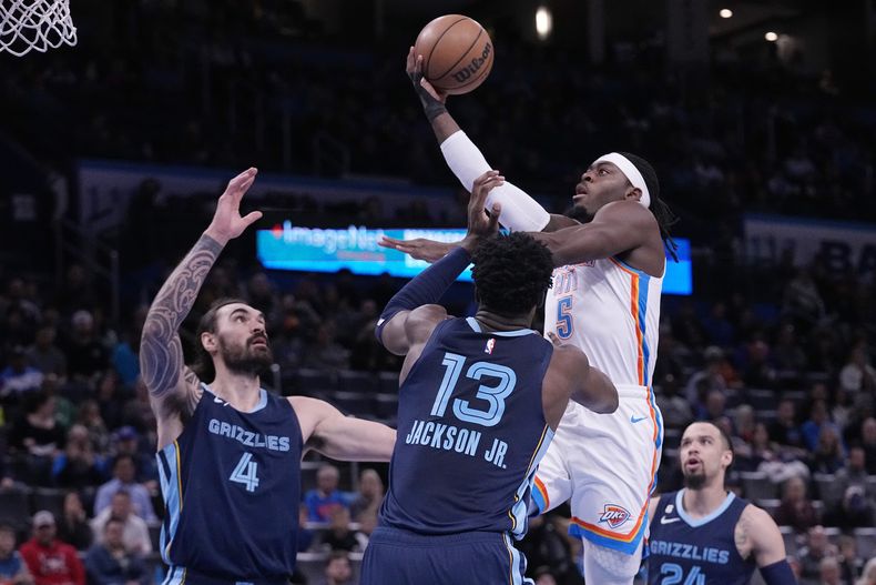 DEP-BAS GRIZZLIES-THUNDER