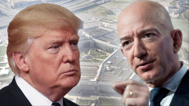 trump vs. bezos: como dos de los hombres mas poderosos del mundo estan enfrentados por un millonario contrato del pentagono