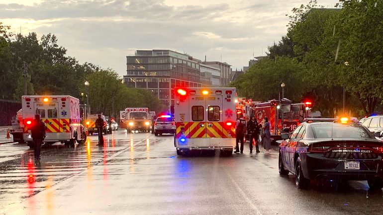 2 muertos y 2 heridos por relámpago junto a la Casa Blanca