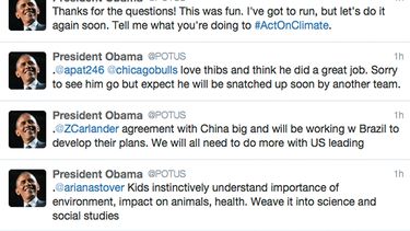 Tuiteros bombardean con preguntas a Obama