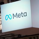 ARCHIVO - El logotipo de Meta en la feria Vivatech de París el 14 de junio de 2023. (AP Foto/Thibault Camus/Archivo)