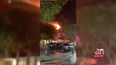 vecinos de un edificio del nw de miami pasaron el susto de su vida tras voraz incendio