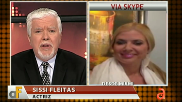 la actriz y modelo sissi fleitas habla sobre su viaje a cuba
