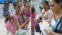 madres cubanas se plantan frente a las oficinas del ministerio de salud publica en la habana