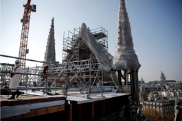Cómo está Notre Dame a más de dos años del devastador incendio