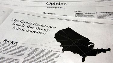 Funcionario de Trump desleal no sería un traidor