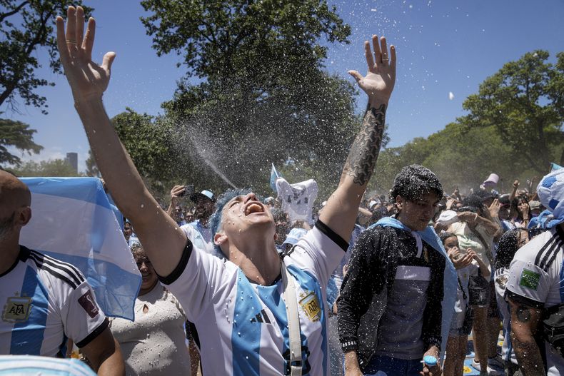 DEP-FUT MUNDIAL ARGENTINA-REACCIONES