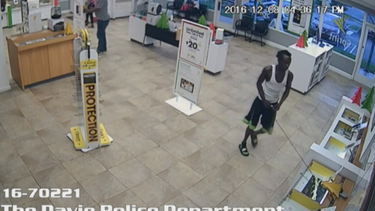 roban en una tienda de celulares en davie