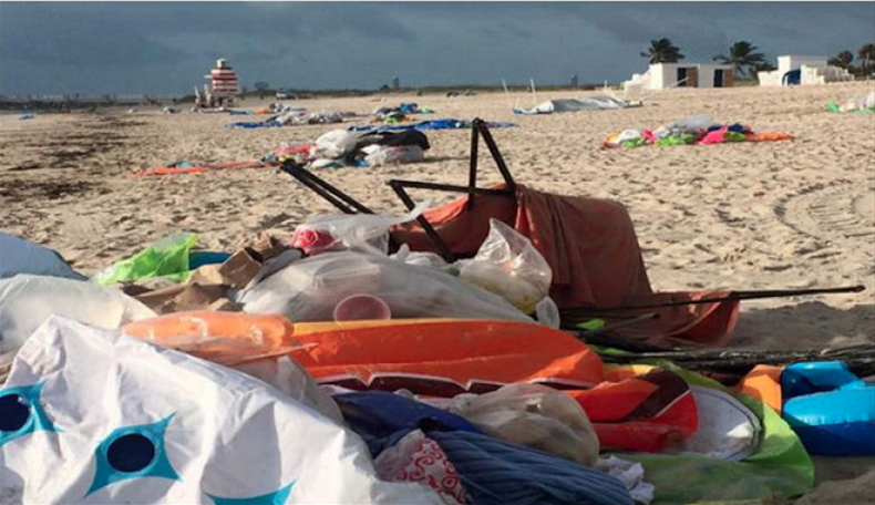basura miami beach