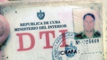 &nbsp;Carné del DTI del ex oficial cubano Ortelio Abrahantes.