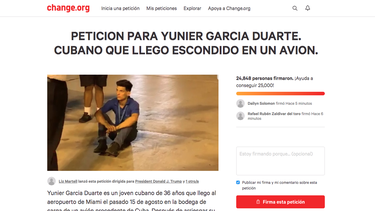 miami: recogen 24 mil firmas para que polizon cubano no sea devuelto a la isla