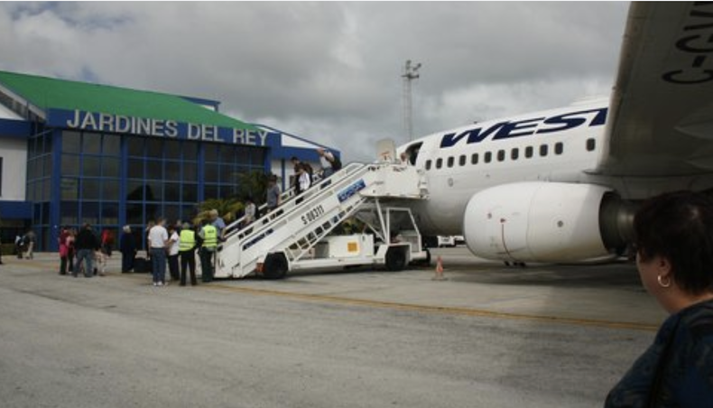 aeropuerto cayo coco