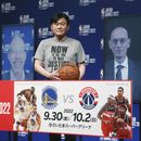 Warriors y Wizards jugarán la pretemporada 2022 en Japón