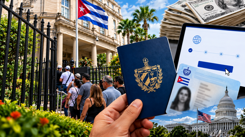 Cubanos le han pagado mas de 200 MILLONES de dólares a la EMBAJADA DE CUBA en EEUU en tramites