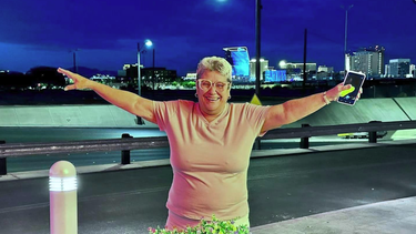 julita osendi llega a estados unidos y ya esta disfrutando de las vegas