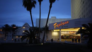 Foto del Hotel-Casino Tropicana en Las Vegas, el 28 de marzo de 2024. (Foto AP/John Locher)