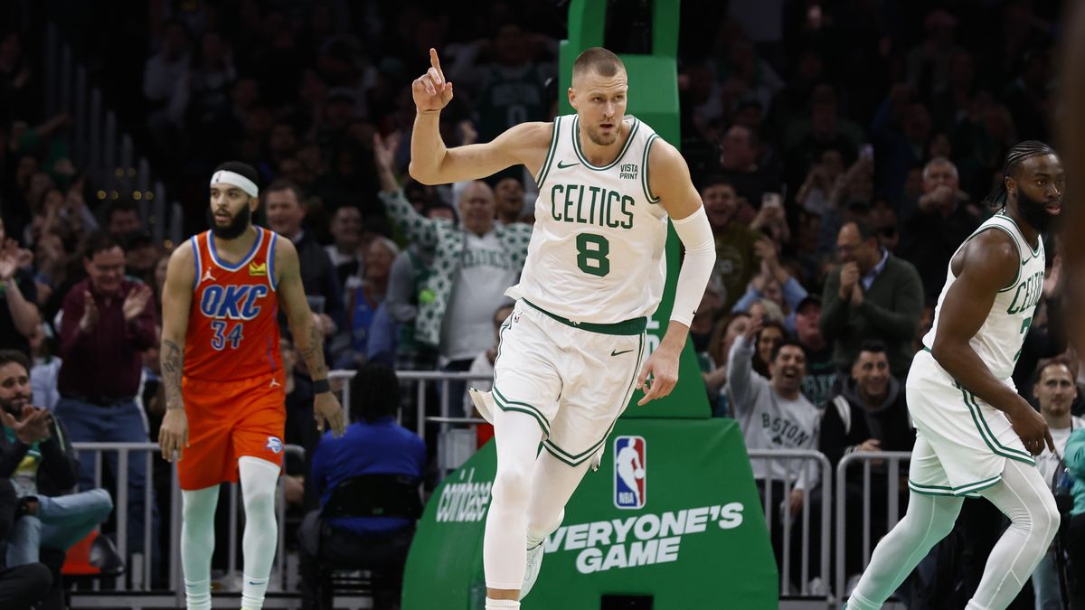 Con 27 De Porzingis, Celtics Arrollan 135-100 A Thunder Y Aseguran 1er ...