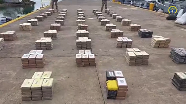 Decomisan 1,3 toneladas de droga en una isla de una comarca indígena del Caribe panameño