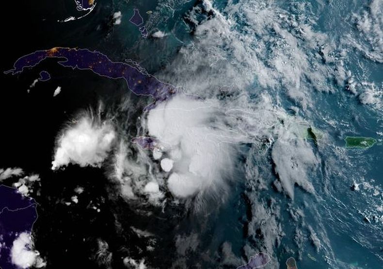 Amanece sobre el Este de Cuba y la Tormenta Tropical Elsa se acerca. (Cortesía NHC)&nbsp;