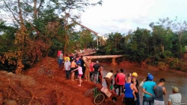 mueren cuatro trabajadores al colapsar puente moa, holguin