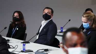 Leonardo DiCaprio asiste a la cumbre climática de la ONU