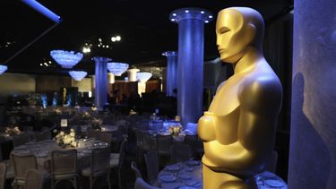 Vista general del almuerzo de nominados a la 96a entrega de los Premios de la Academia el 12 de febrero de 2024, en el Hotel Beverly Hilton en Beverly Hills, California. (Foto Danny Moloshok/Invision/AP)