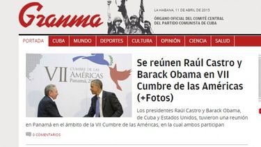 los diarios del mundo reflejaron el encuentro de obama y castro en la cumbre de las americas
