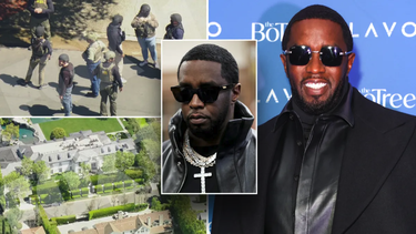 agentes federales hacen una redada en la mansion en miami beach del rapero sean diddy combs