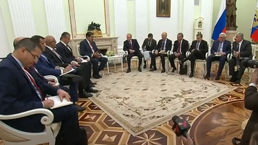 Tras el supuesto ataque contra el Kremlin, Maduro habló con Putin y le expresó su solidaridad