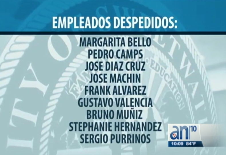 empleados despedidos sweetwater