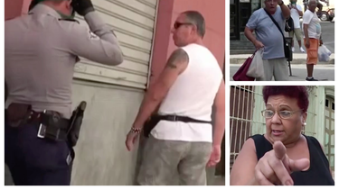 cubanos delatan con la policia a los turistas que vean caminando por las calles